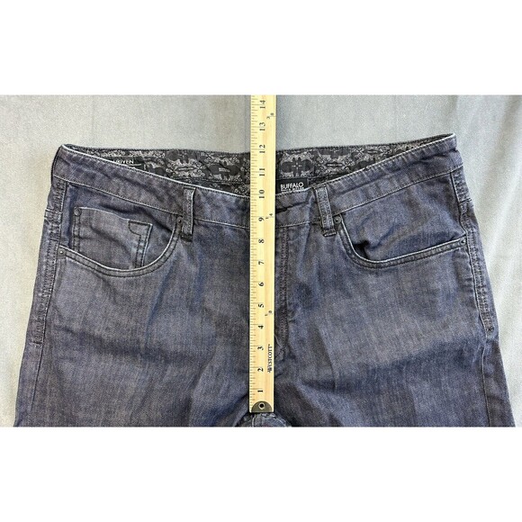 Buffalo David Bitton Jeans Blue Driven Denim Dark Wash Men's 38x32 SHORT INSEAM - Picture 8 of 10